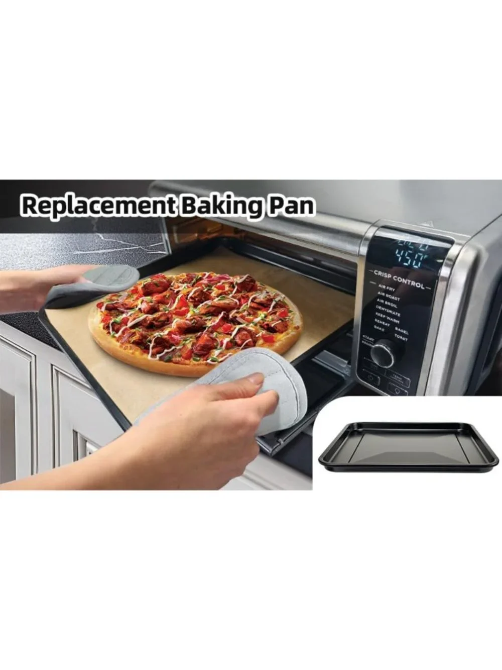 Versatile Air Fryer Accessories Set for Ninja Foodi SP101 & SP100 Ovens